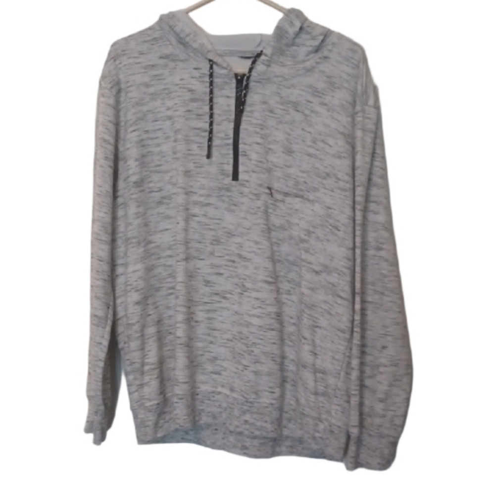 -- Men's Gray Hoodie Size XLarge Casual